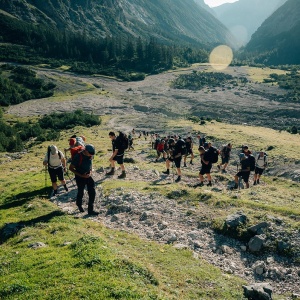 Der pco Gipfelsturm - Auf dem Weg zur nächsten Hütte