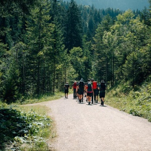 Der pco Gipfelsturm - Auf dem Weg zur Knorrhütte